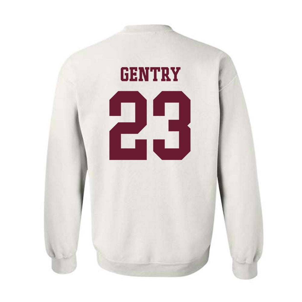 Texas A&M - NCAA Women's Basketball : Gianna Gentry - Sports Shersey Crewneck Sweatshirt-1