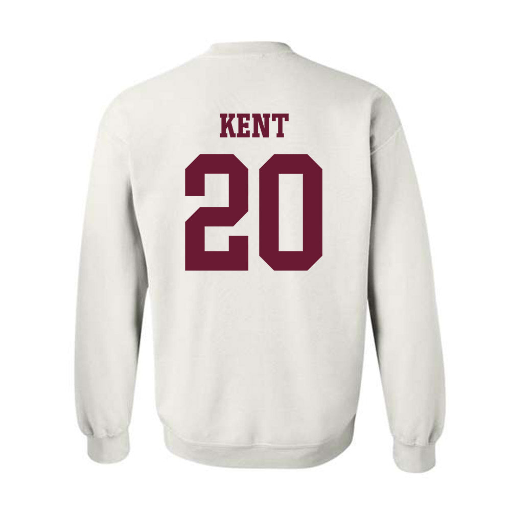 Texas A&M - NCAA Women's Basketball : Janae Kent - Sports Shersey Crewneck Sweatshirt-1