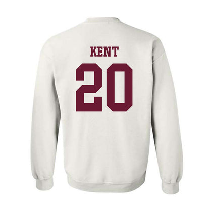 Texas A&M - NCAA Women's Basketball : Janae Kent - Sports Shersey Crewneck Sweatshirt-1