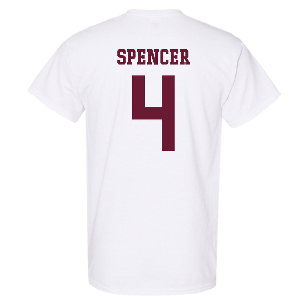 Texas A&M - NCAA Women's Basketball : Chaney Spencer - Sports Shersey T-Shirt-1