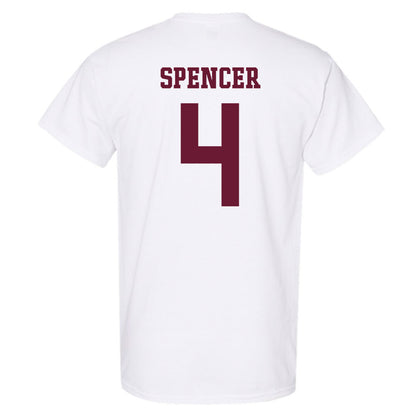 Texas A&M - NCAA Women's Basketball : Chaney Spencer - Sports Shersey T-Shirt-1