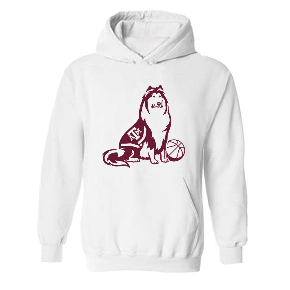 Texas A&M - NCAA Women's Basketball : Gianna Gentry - Sports Shersey Hooded Sweatshirt-0