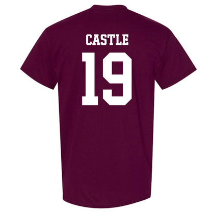 Texas A&M - NCAA Women's Volleyball : Kaia Castle - Sports Shersey T-Shirt-1