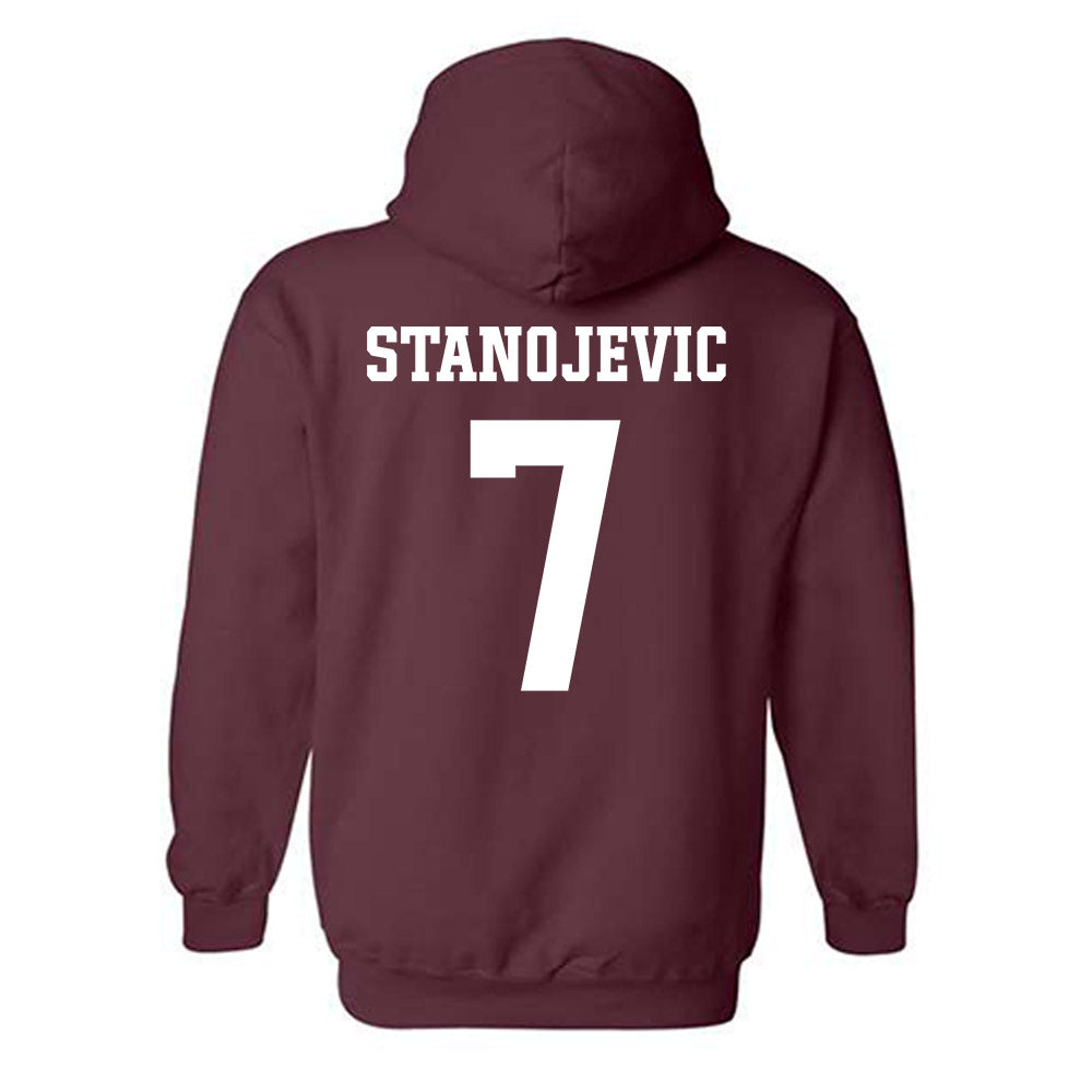 Texas A&M - NCAA Women's Volleyball : Djurdja Stanojevic - Sports Shersey Hooded Sweatshirt-1