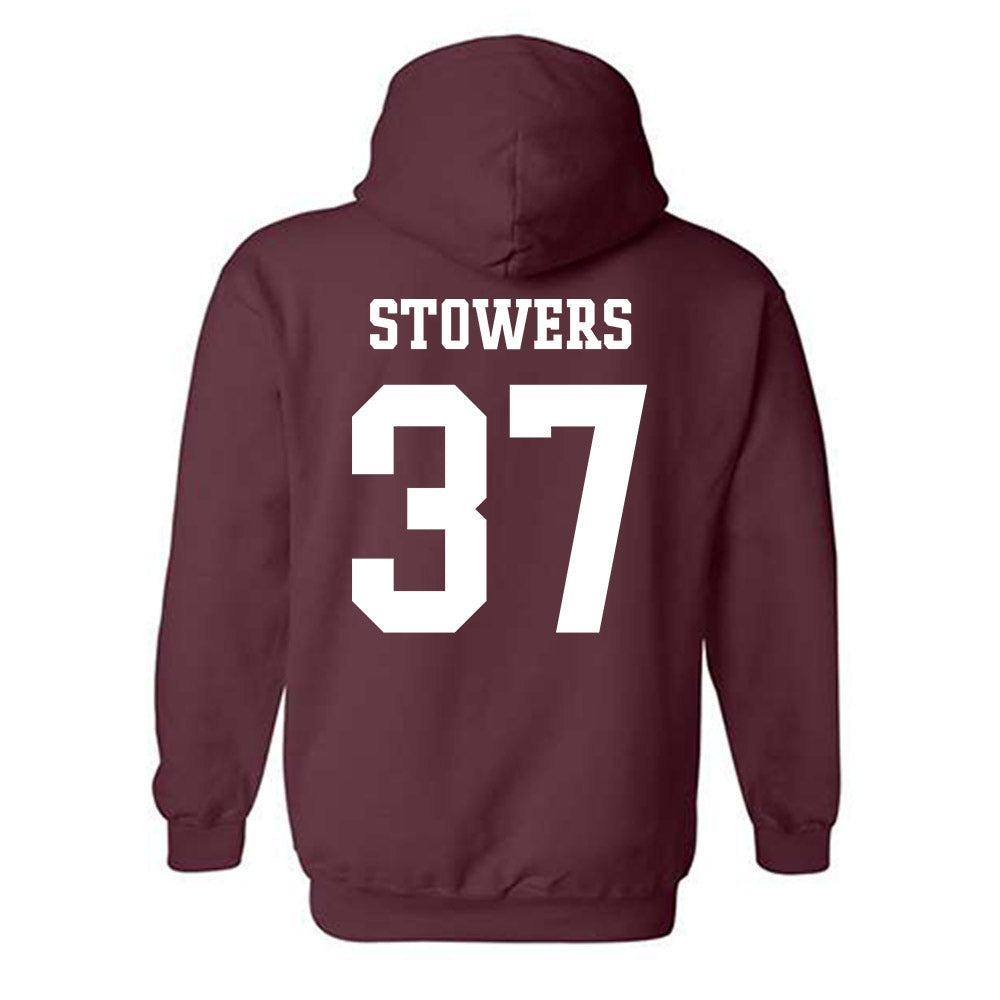 Texas A&M - NCAA Women's Volleyball : Kyndal Stowers - Sports Shersey Hooded Sweatshirt-1