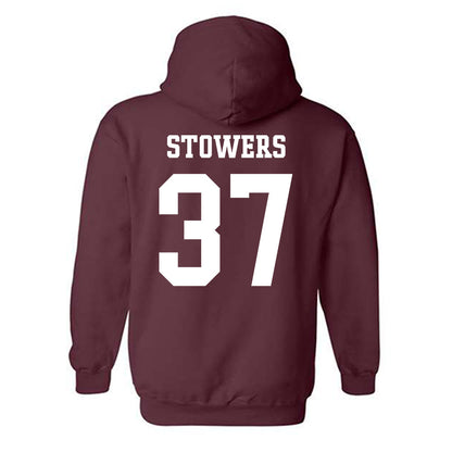 Texas A&M - NCAA Women's Volleyball : Kyndal Stowers - Sports Shersey Hooded Sweatshirt-1