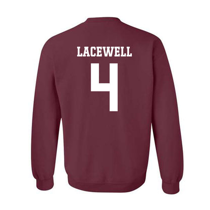 Texas A&M - NCAA Women's Volleyball : Brooke Lacewell - Sports Shersey Crewneck Sweatshirt-1