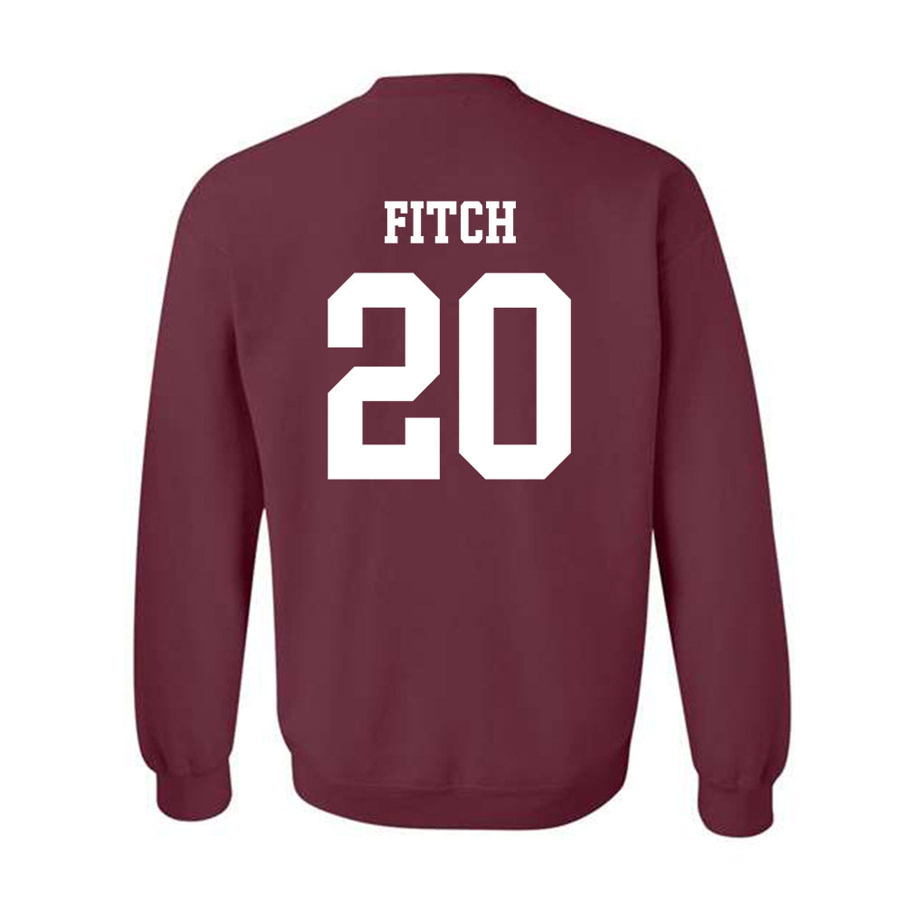 Texas A&M - NCAA Women's Volleyball : Megan Fitch - Sports Shersey Crewneck Sweatshirt-1