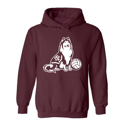 Texas A&M - NCAA Women's Volleyball : Lolufe Adedeji - Sports Shersey Hooded Sweatshirt-0