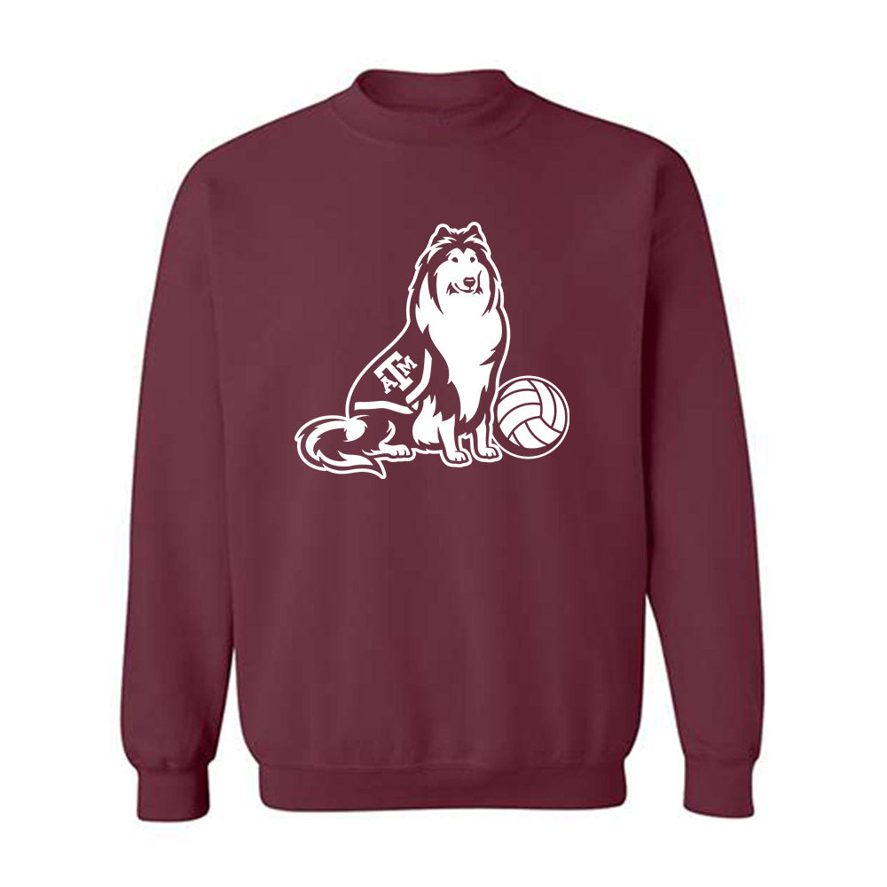 Texas A&M - NCAA Women's Volleyball : Taryn Morris - Sports Shersey Crewneck Sweatshirt-0