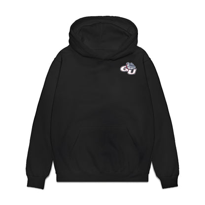 Gonzaga - NCAA Men's Basketball : - Team Collage Premium Hooded Sweatshirt-0