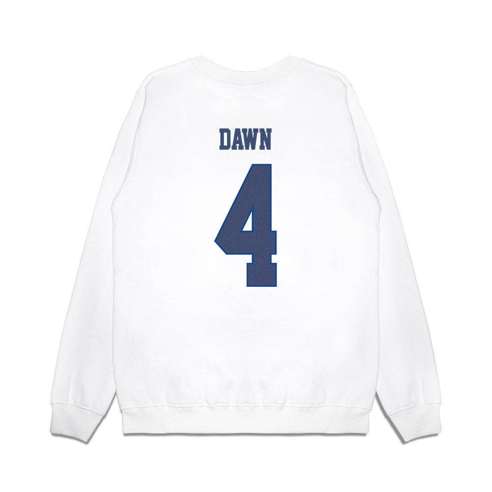 Kentucky - NCAA Women's Soccer : Kyla Dawn - Denim Shersey Premium Crewneck Sweatshirt-1