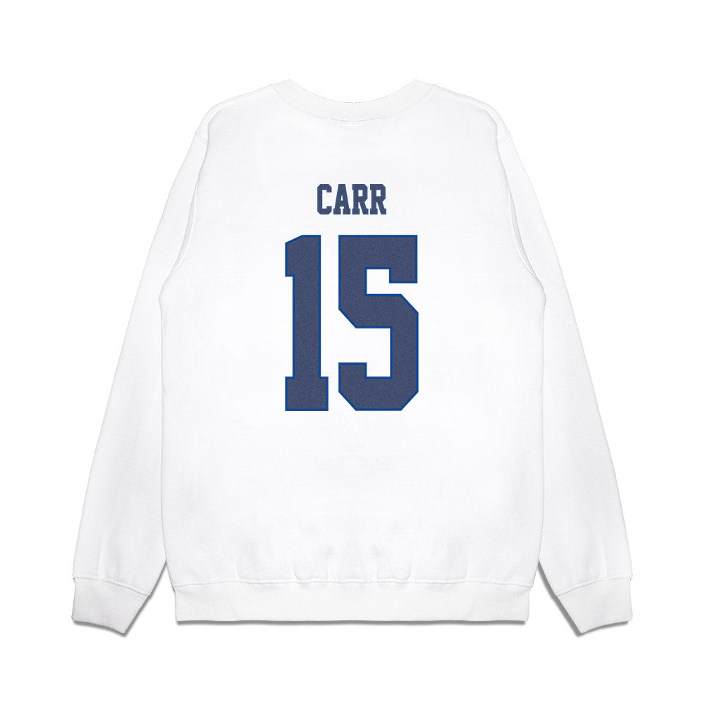 Kentucky - NCAA Women's Volleyball : Elizabeth Carr - Denim Shersey Premium Crewneck Sweatshirt-1