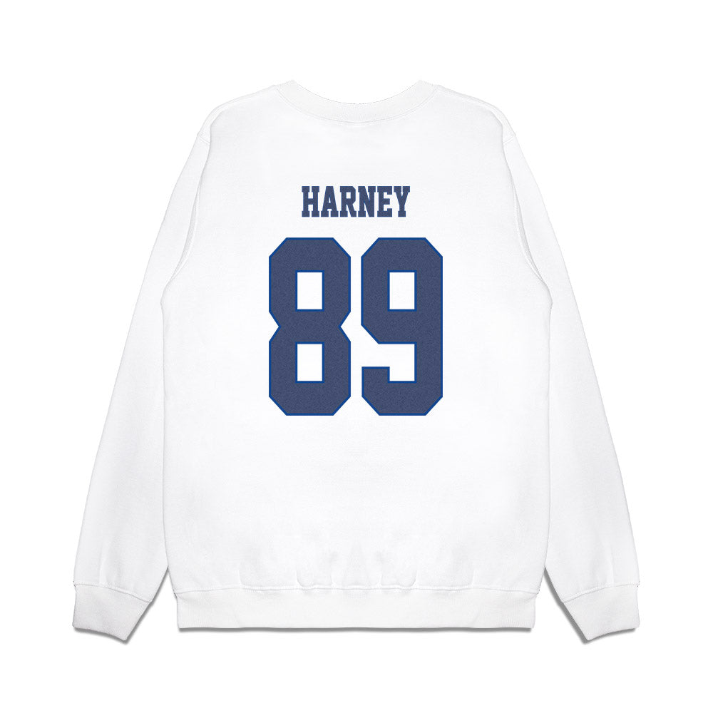 Kentucky - NCAA Football : Cash Harney - Denim Shersey Premium Crewneck Sweatshirt-1