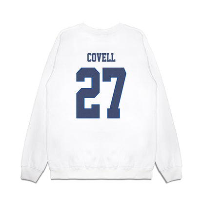 Kentucky - NCAA Women's Volleyball : Brynn Covell - Denim Shersey Premium Crewneck Sweatshirt-1