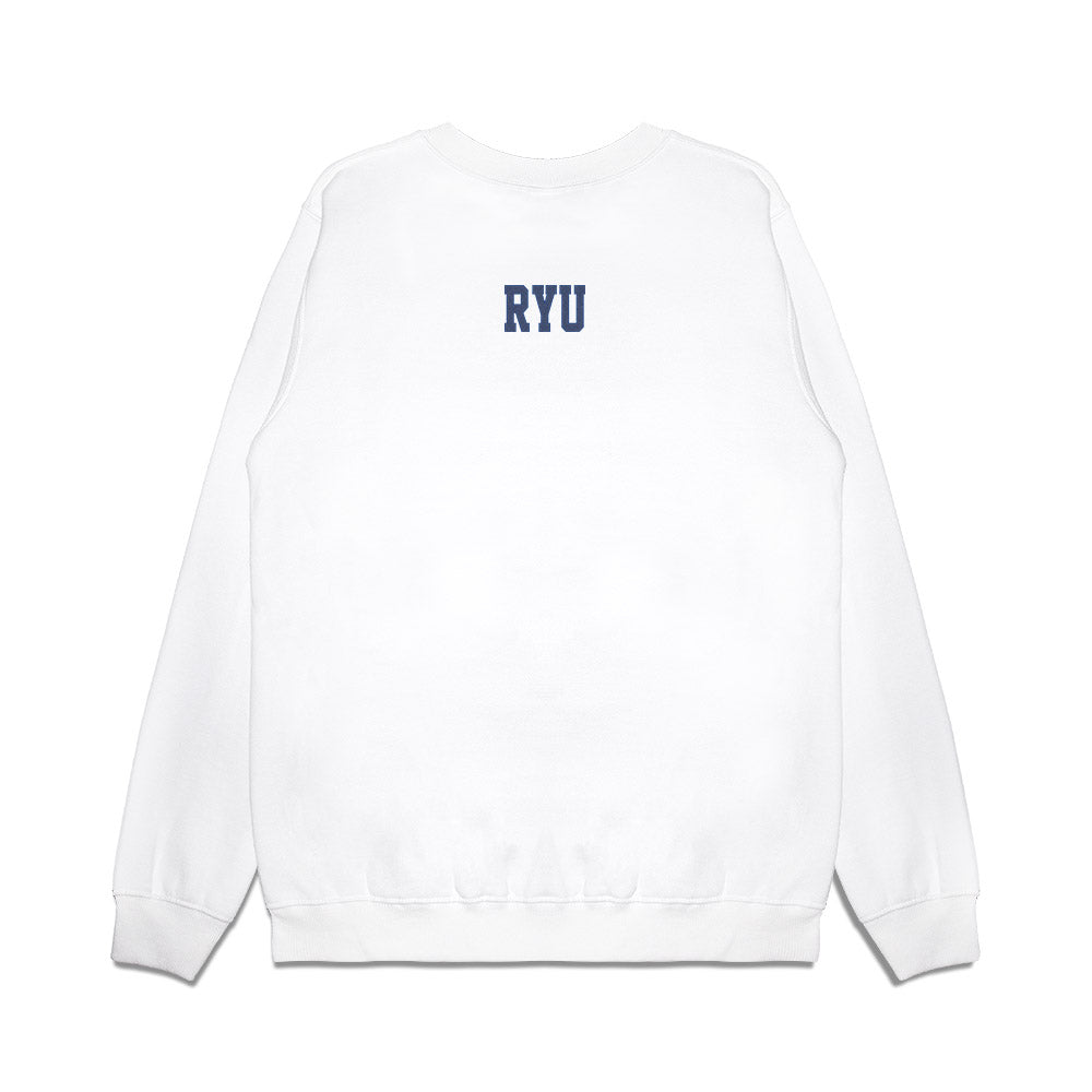 Kentucky - NCAA Cheerleading : Jaydie Ryu - Denim Shersey Premium Crewneck Sweatshirt-1