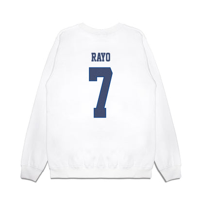 Kentucky - NCAA Women's Soccer : Juliette Rayo - Denim Shersey Premium Crewneck Sweatshirt-1