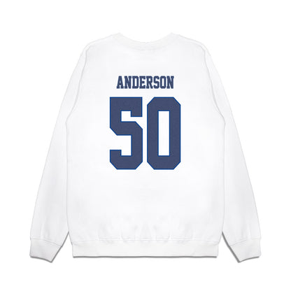 Kentucky - NCAA Football : Max Anderson - Denim Shersey Premium Crewneck Sweatshirt-1