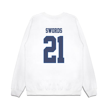 Kentucky - NCAA Women's Basketball : Savannah Swords - Denim Shersey Premium Crewneck Sweatshirt-1
