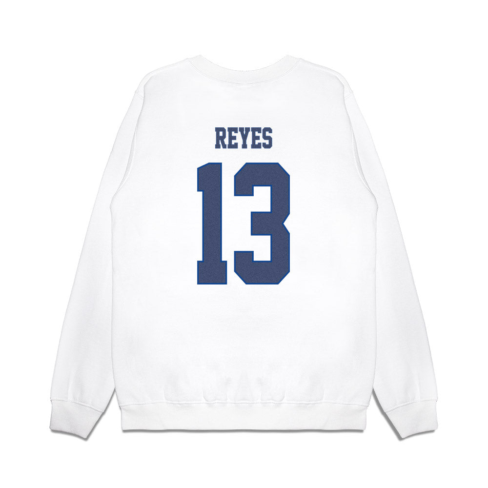 Kentucky - NCAA Football : Cyrus Reyes - Denim Shersey Premium Crewneck Sweatshirt-1