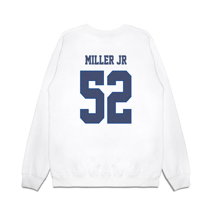 Kentucky - NCAA Football : Cameron Miller Jr - Denim Shersey Premium Crewneck Sweatshirt-1