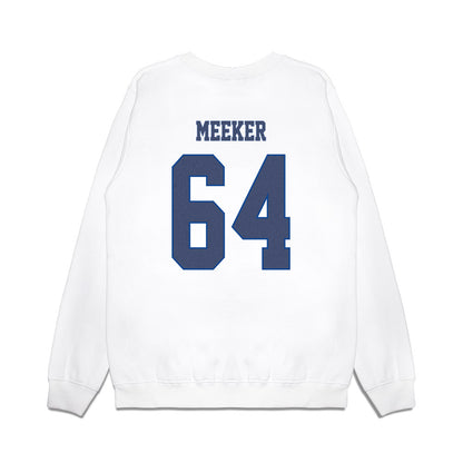 Kentucky - NCAA Football : Ryan Meeker - Denim Shersey Premium Crewneck Sweatshirt-1