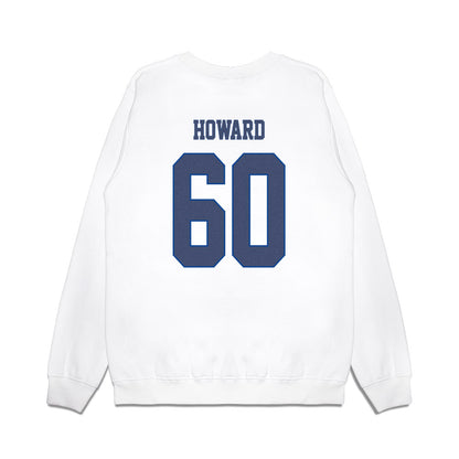 Kentucky - NCAA Football : Mason Howard - Denim Shersey Premium Crewneck Sweatshirt-1