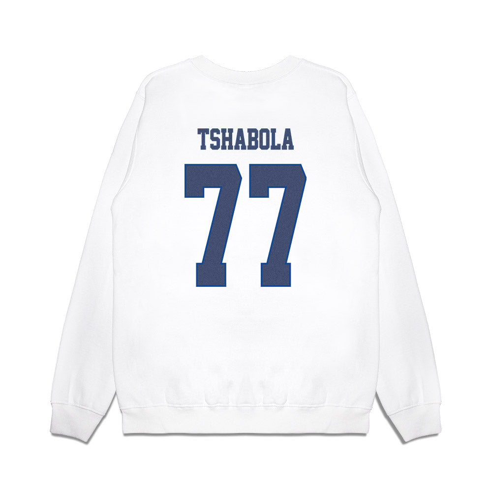 Kentucky - NCAA Football : Tegra Tshabola - Denim Shersey Premium Crewneck Sweatshirt-1