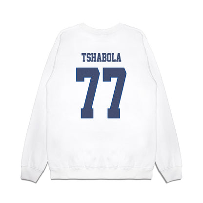 Kentucky - NCAA Football : Tegra Tshabola - Denim Shersey Premium Crewneck Sweatshirt-1