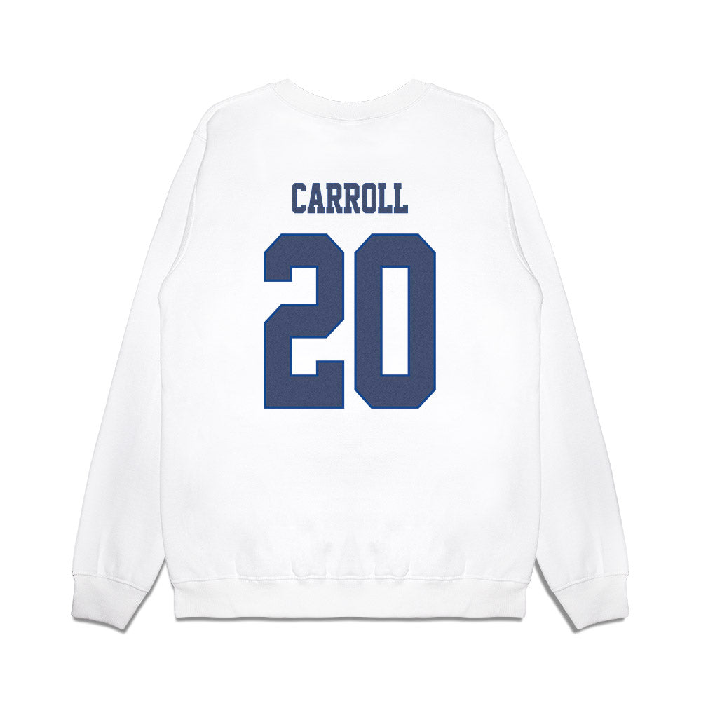 Kentucky - NCAA Women's Basketball : Kaelyn Carroll - Denim Shersey Premium Crewneck Sweatshirt-1