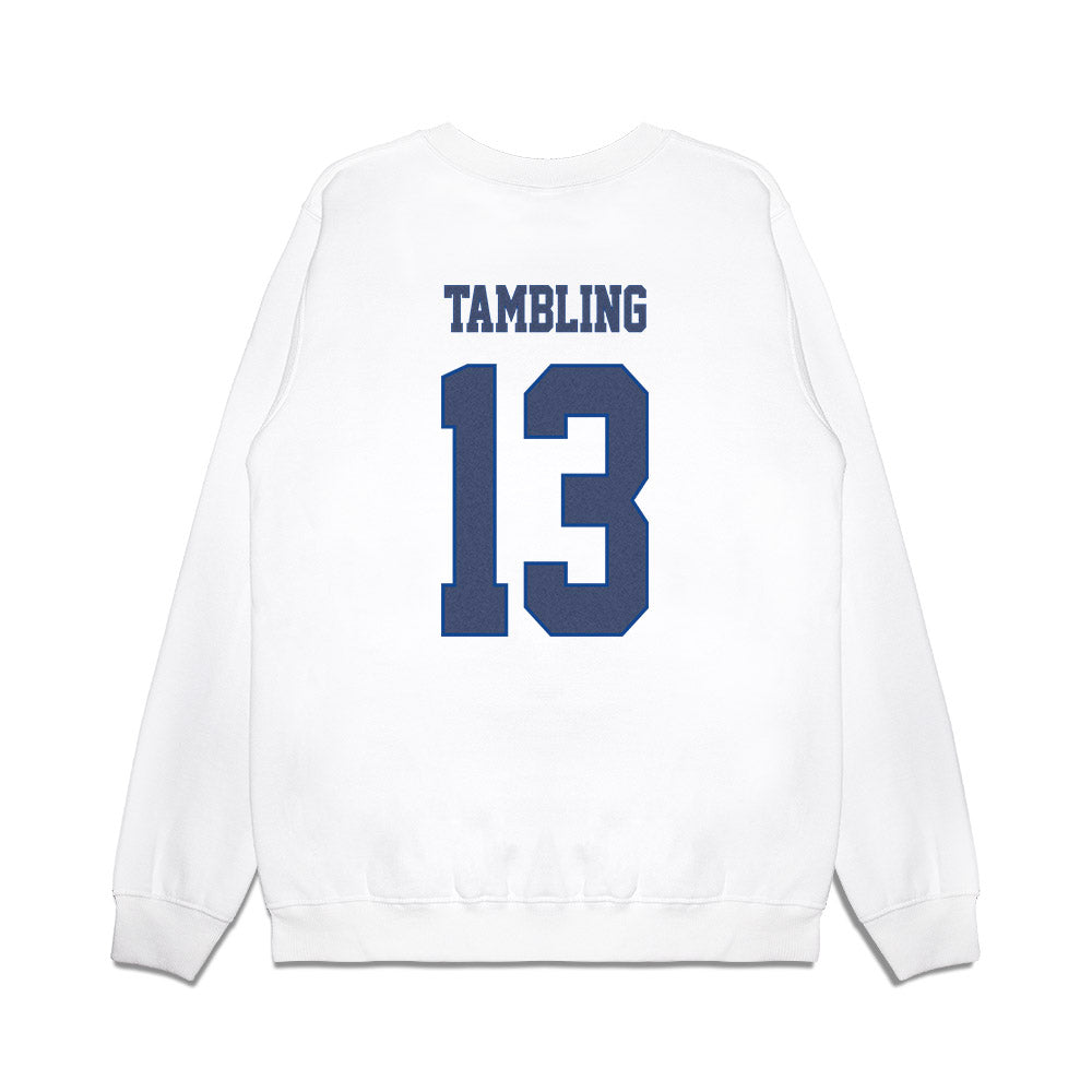 Kentucky - NCAA Football : Nelson Tambling - Denim Shersey Premium Crewneck Sweatshirt-1