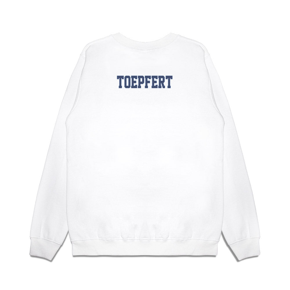Kentucky - NCAA Cheerleading : Alyssa Toepfert - Denim Shersey Premium Crewneck Sweatshirt-1