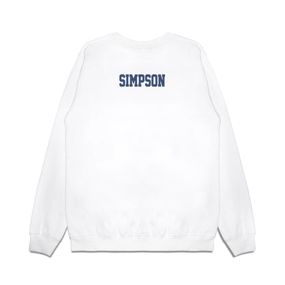 Kentucky - NCAA Women's Golf : Raleygh Simpson - Denim Shersey Premium Crewneck Sweatshirt-1