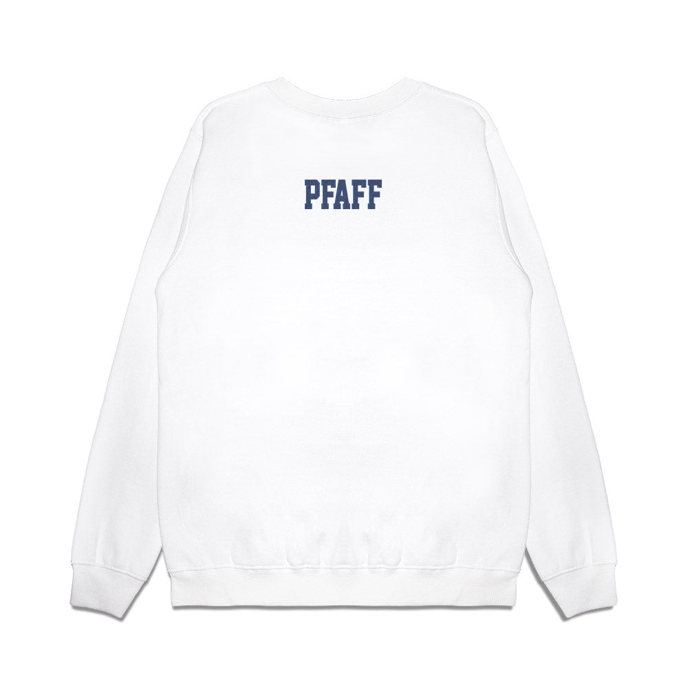 Kentucky - NCAA Women's Swimming & Diving : Kristy Pfaff - Denim Shersey Premium Crewneck Sweatshirt-1