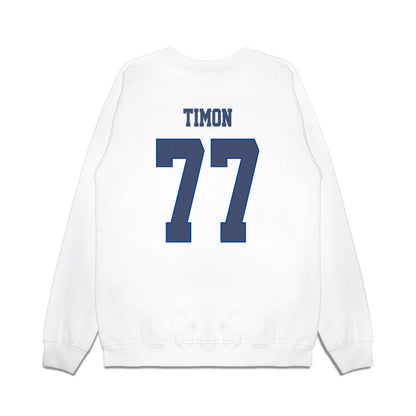 Kentucky - NCAA Football : Henry Timon - Denim Shersey Premium Crewneck Sweatshirt-1