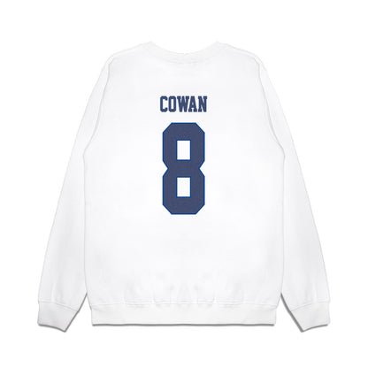 Kentucky - NCAA Football : Lorenzo Cowan - Denim Shersey Premium Crewneck Sweatshirt-1