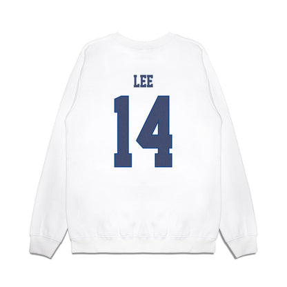 Kentucky - NCAA Men's Soccer : Michael Lee - Denim Shersey Premium Crewneck Sweatshirt-1