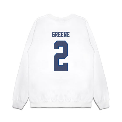 Kentucky - NCAA Football : Samuel Greene - Denim Shersey Premium Crewneck Sweatshirt-1