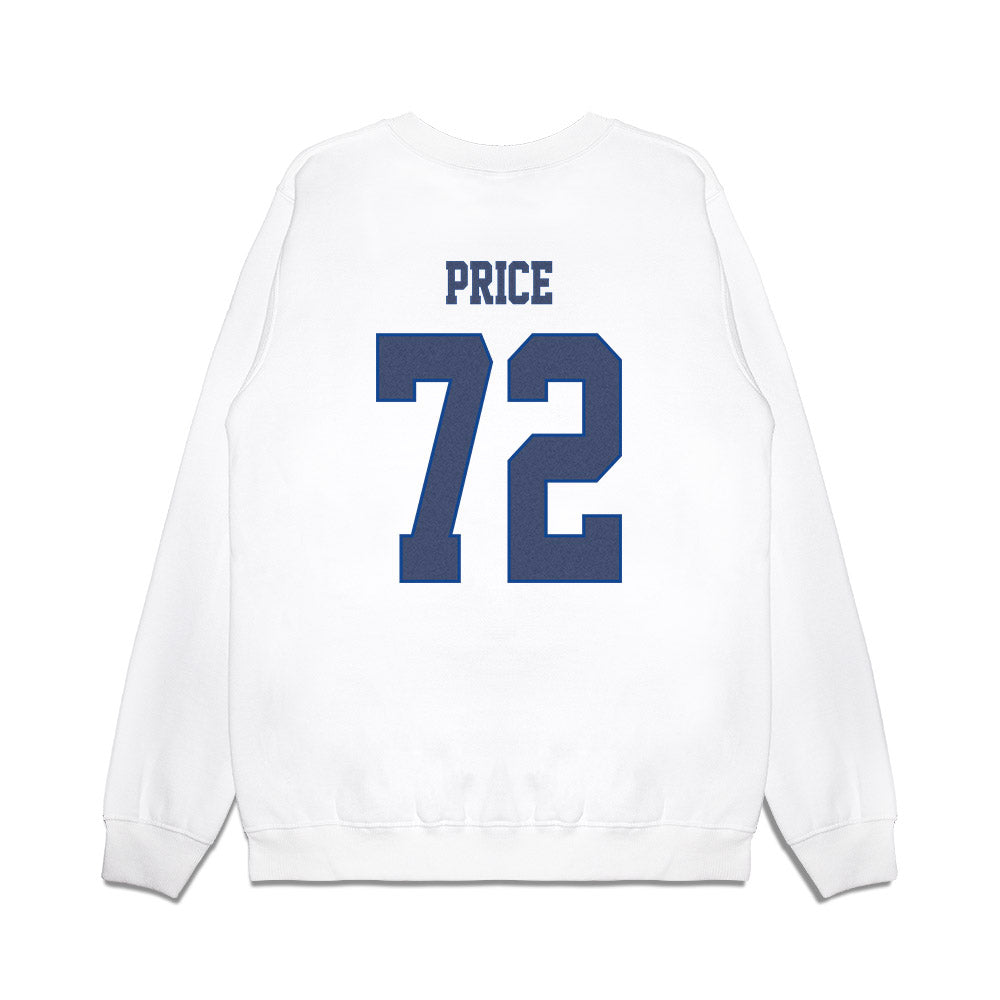 Kentucky - NCAA Football : Coleton Price - Denim Shersey Premium Crewneck Sweatshirt-1