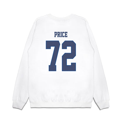 Kentucky - NCAA Football : Coleton Price - Denim Shersey Premium Crewneck Sweatshirt-1