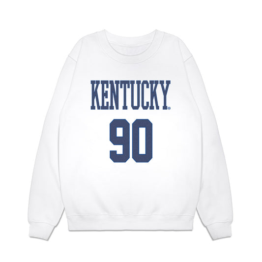 Kentucky - NCAA Football : MiQuise Grace - Denim Shersey Premium Crewneck Sweatshirt-0