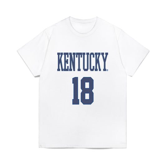 Kentucky - NCAA Women's Volleyball : Morgan Gaerte - Denim Shersey Comfort Colors T-Shirt-0