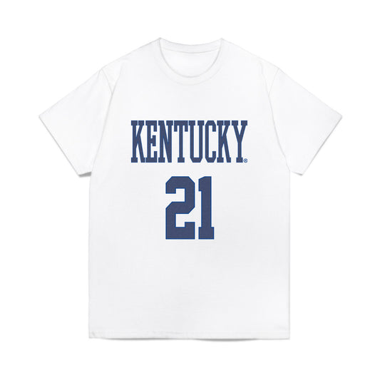 Kentucky - NCAA Women's Basketball : Savannah Swords - Denim Shersey Comfort Colors T-Shirt-0