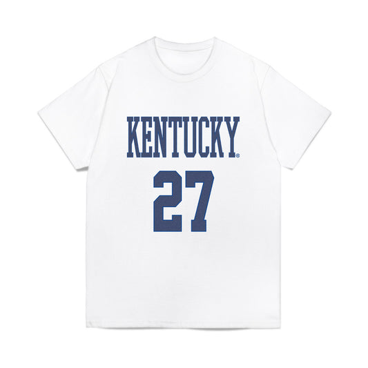 Kentucky - NCAA Women's Volleyball : Brynn Covell - Denim Shersey Comfort Colors T-Shirt-0