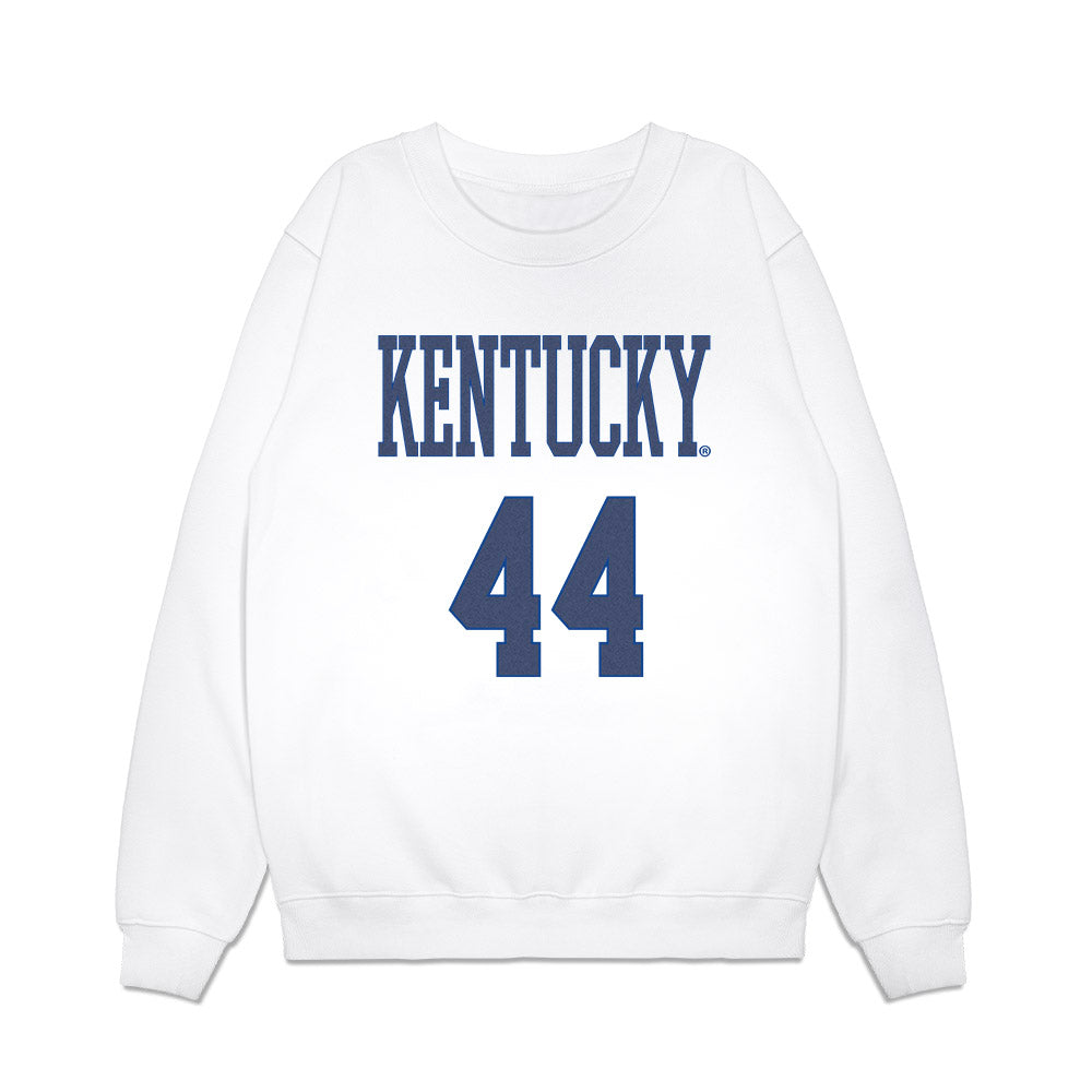 Kentucky - NCAA Softball : Madison Anson - Denim Shersey Premium Crewneck Sweatshirt-0