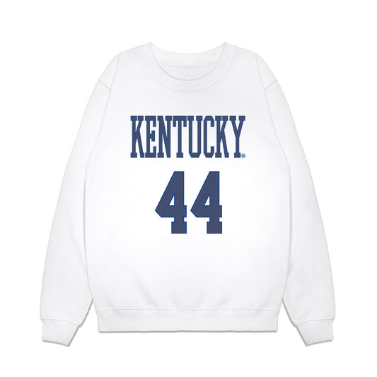 Kentucky - NCAA Softball : Madison Anson - Denim Shersey Premium Crewneck Sweatshirt-0