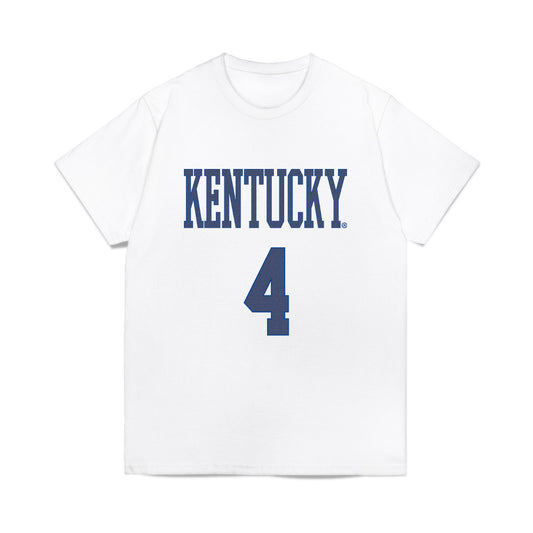 Kentucky - NCAA Women's Volleyball : Bellamie Beus - Denim Shersey Comfort Colors T-Shirt-0