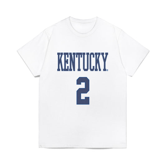 Kentucky - NCAA Football : Cash Harney - Denim Shersey Comfort Colors T-Shirt-0