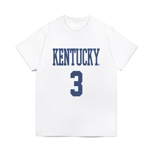 Kentucky - NCAA Football : Kenny Minchey - Denim Shersey Comfort Colors T-Shirt-0