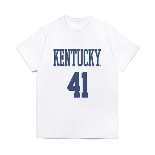 Kentucky - NCAA Women's Soccer : Mika Sueoka - Denim Shersey Comfort Colors T-Shirt-0
